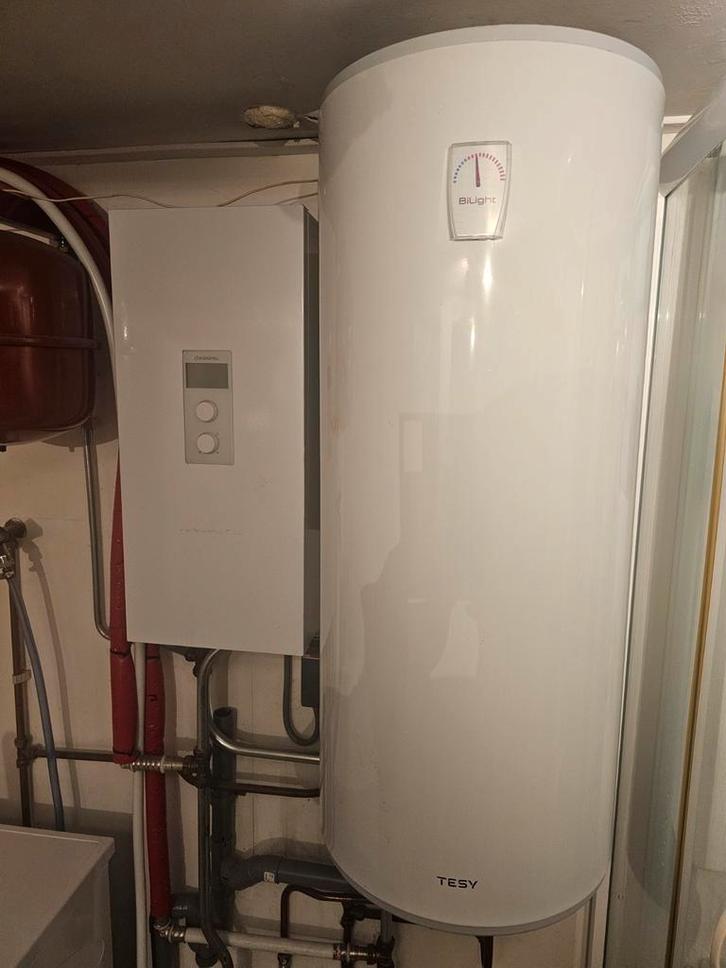 Elektrische ketel en boiler, Doe-het-zelf en Verbouw, Geisers en Boilers, Gebruikt, Boiler, 100 liter of meer, Minder dan 3 jaar oud