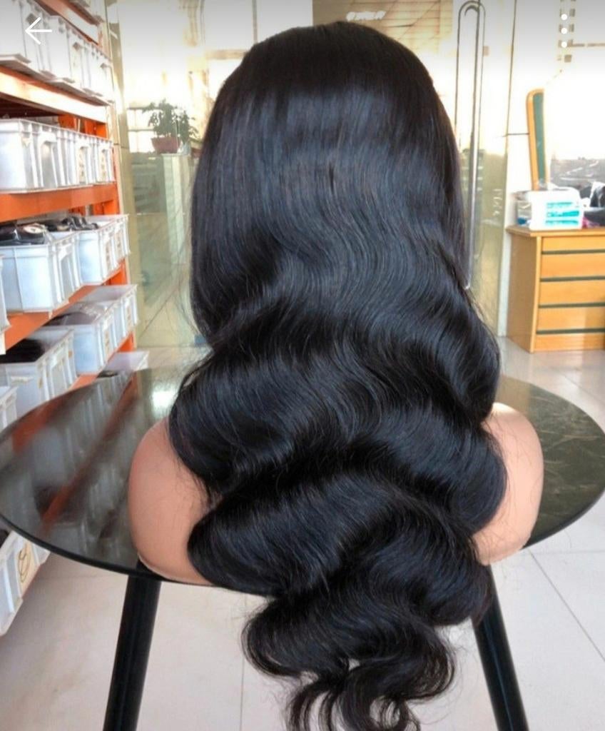 26 inch bodywave pruik/ wig 100% menselijke haar, Ophalen of Verzenden, Nieuw, Pruik of Haarverlenging