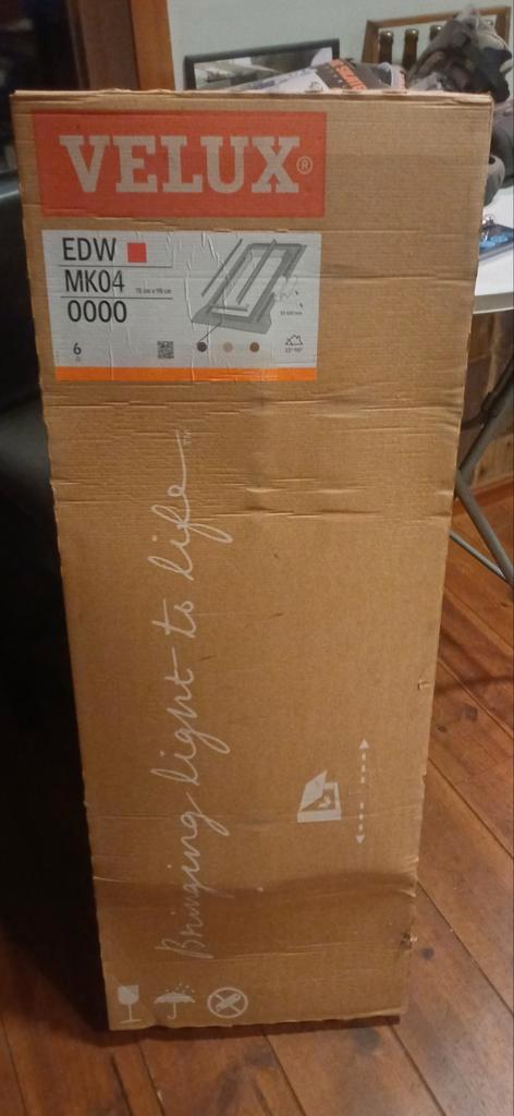 Velux gootstukken EDW MK04 - Nieuw in doos, Doe-het-zelf en Verbouw, Glas en Ramen, Nieuw, Overige typen, 80 tot 120 cm, Minder dan 80 cm