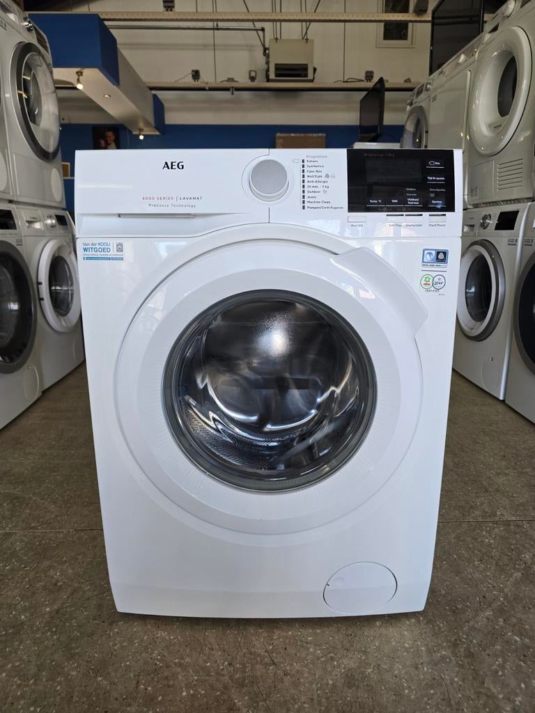 AEG 6000 Series wasmachine | 8 kilo | A+++ | Gratis thuis 🚚, Jirnsum, 1200 tot 1600 toeren, 8 tot 10 kg, Zo goed als nieuw