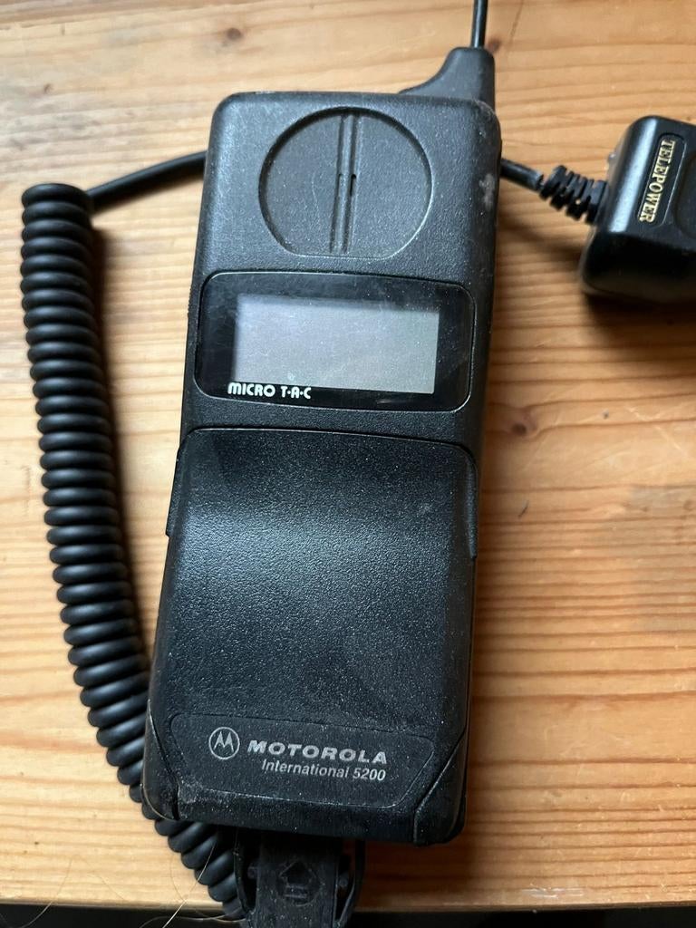 Motorola Micro TAC 5200 - Vintage Mobiele Telefoon, Telecommunicatie, Mobiele telefoons | Motorola, Ophalen of Verzenden, Geen camera