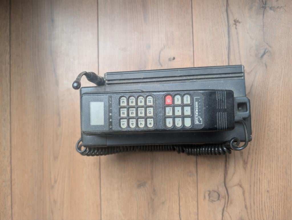 Motorola PTT Carvox 3100 (1988) - Vintage Autotelefoon, Ophalen of Verzenden