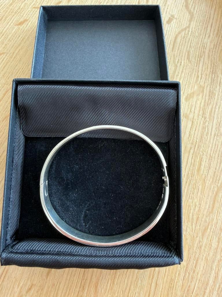 Massief zilveren 925 slaven armband 30 gr (nieuw), Sieraden, Tassen en Uiterlijk, Armbanden, Ophalen of Verzenden, Nieuw, Zilver