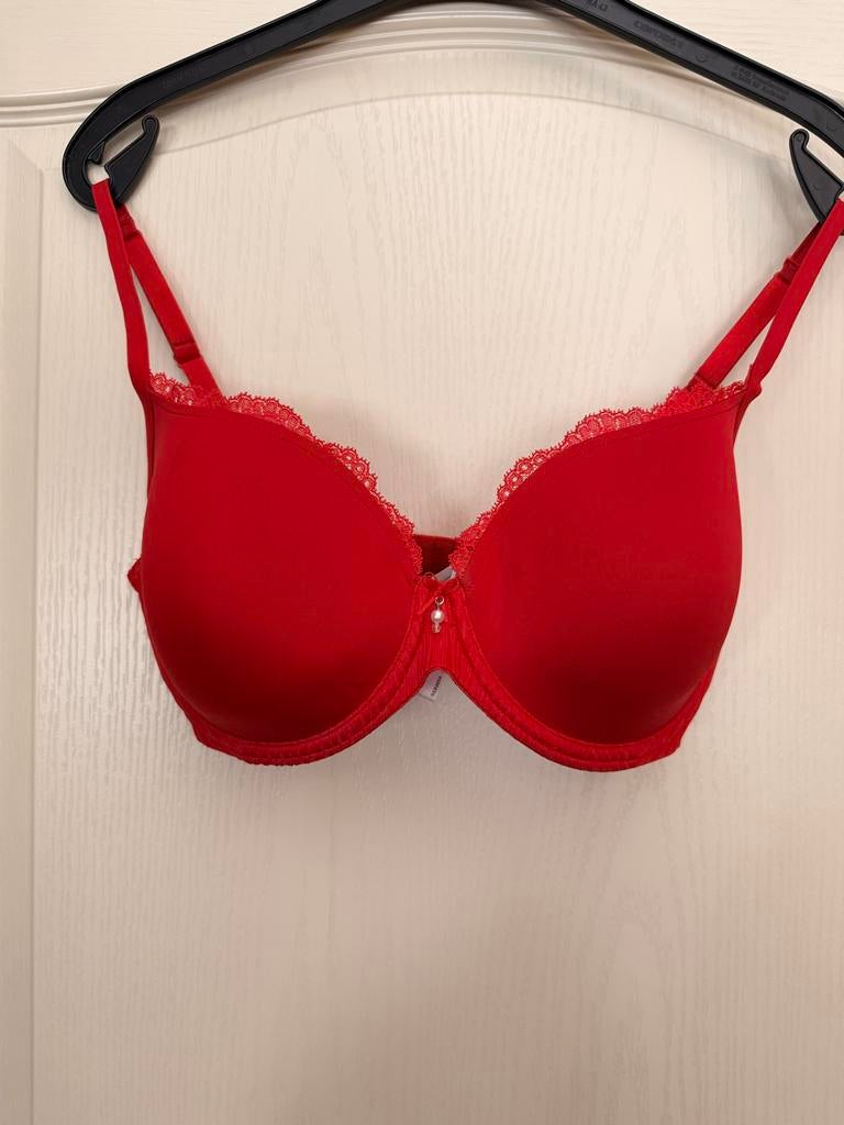 Marie Jo BH rood 75E, Ophalen of Verzenden, Rood, BH