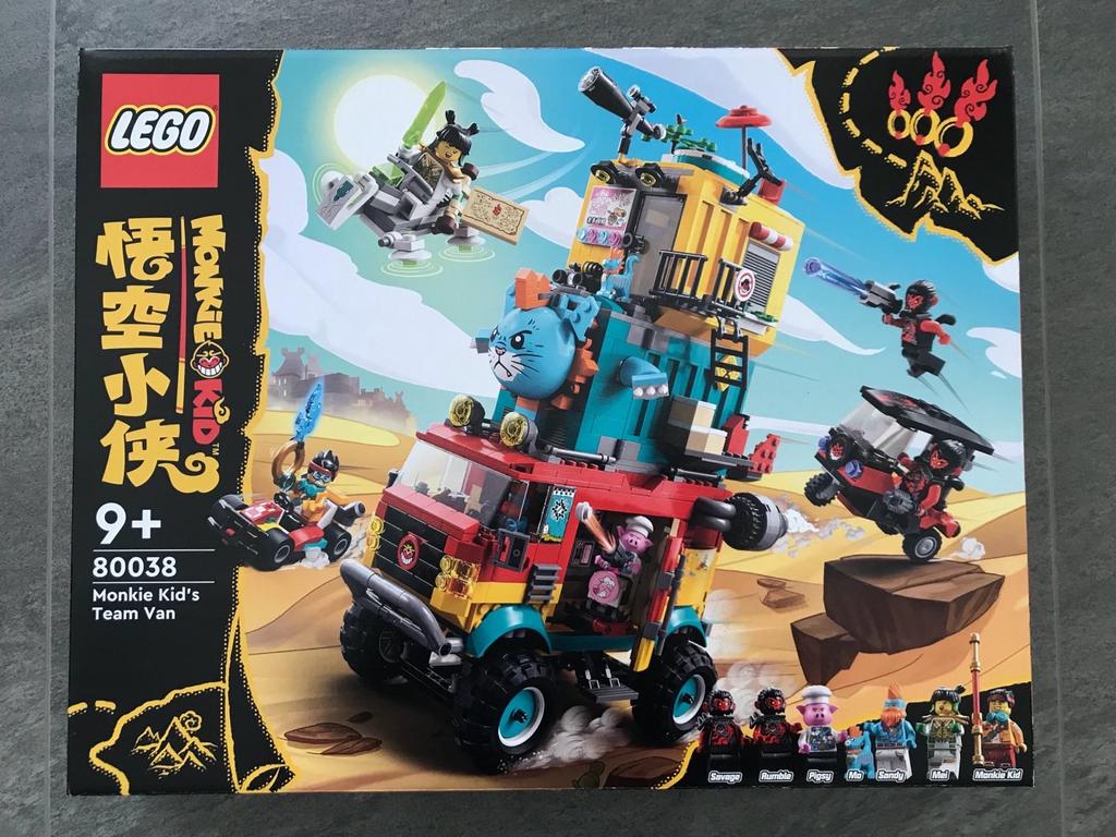 Lego 80038 Monkie Kid’s Team Van *SEALED*, Kinderen en Baby's, Speelgoed | Duplo en Lego, Nieuw, Lego, Complete set, Ongeopend/sealed