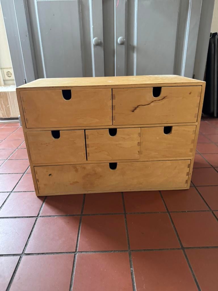 Ladenkastje, Huis en Inrichting, Minder dan 50 cm, 5 laden of meer, Ophalen of Verzenden, Zo goed als nieuw