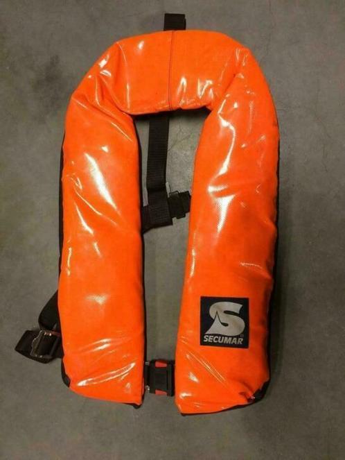 schip gereed maken, automatische reddingsvesten 275N secumar, Watersport en Boten, Watersportkleding, Gebruikt, Reddingsvest of Zwemvest