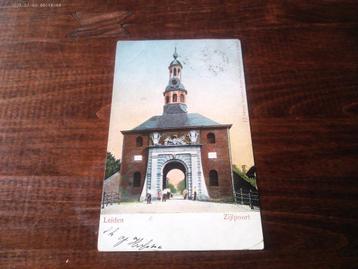 H33 - Leiden - Zijlpoort - 1904 - Mooi/Oud  beschikbaar voor biedingen