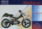 Folder MADASS 50 Sachs Bikes 2004, Fietsen en Brommers, Ophalen of Verzenden, Nieuw