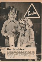 Retro reclame 1951 Tweka jongensmode meisjesmode, Verzenden, Overige typen