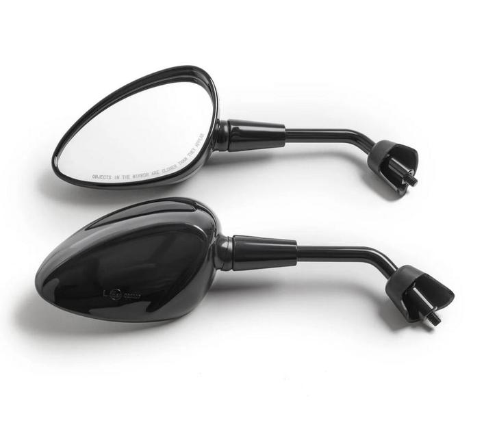 Vespa Sprint spiegels Glans Zwart Kort NIEUW‼️, Motoren, Tuning en Styling, Ophalen of Verzenden