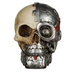 Nieuw Schedel half robot steampunk, Verzenden, Nieuw, Fantasy