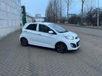 Kia Picanto 1.0 CVVT World Cup Edition,LED KOPLAMPEN, Auto's, Voorwielaandrijving, Euro 5, Gebruikt, Zwart