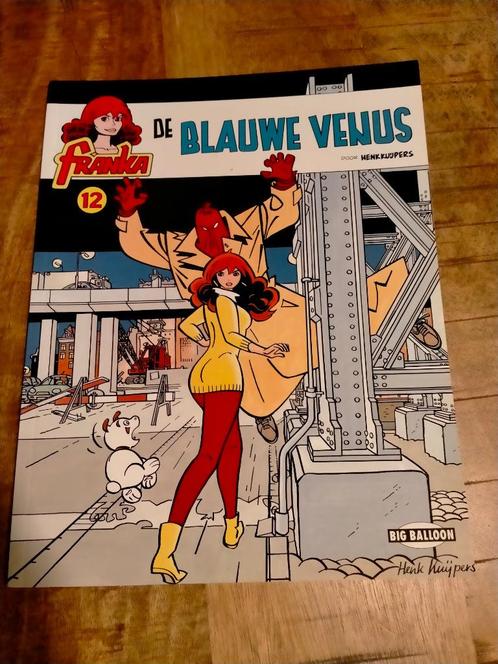 Franka deel 12 de Blauwe Venus strip stripboek Kuijpers, Boeken, Stripboeken, Gelezen, Eén stripboek, Verzenden