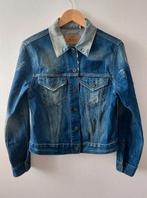 Levis Vintage Clothing 70505 Orange tab denim jacket, Levi’s, Ophalen of Verzenden, Gedragen, Blauw