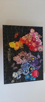 Puzzel map of the world in full bloom (spring), Een of twee spelers, Ophalen of Verzenden, Zo goed als nieuw, Galison