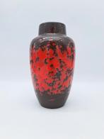 Vintage West Germany Fat Lava Vaas Scheurich 549-21, Ophalen of Verzenden