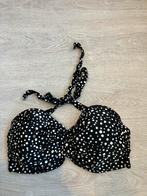 Bikinitop zwart met stippen, Ophalen of Verzenden, Zo goed als nieuw, Zwart, Bikini
