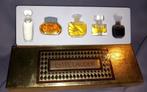 Luxe parfum miniaturen set van Estee lauder, Ophalen of Verzenden, Zo goed als nieuw, Miniatuur, Gevuld
