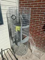 Ronde Barbecook oven/bbq/haard, Dieren en Toebehoren, Ophalen of Verzenden, Zo goed als nieuw, Hout, Vogelkooi