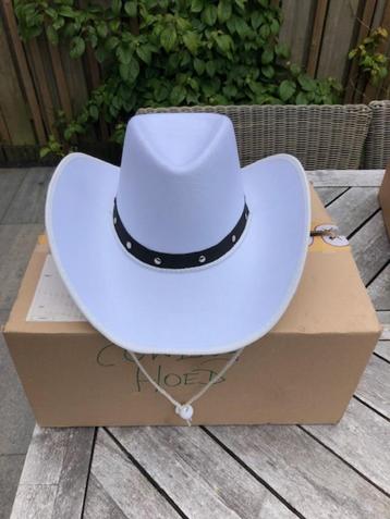 cowboyhoed + countrywestern riem beschikbaar voor biedingen