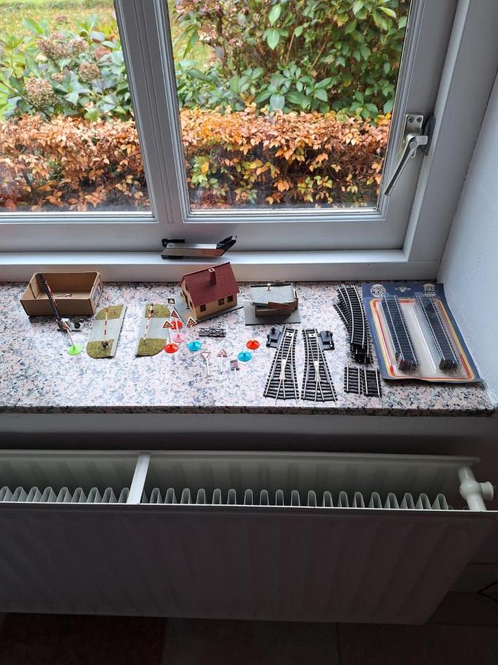 Modelspoorbaan accessoires Piko, Hobby en Vrije tijd, Modeltreinen | H0, Gebruikt, Rails, Gelijkstroom of Wisselstroom, Piko, Analoog