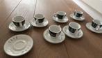 Te koop: espresso servies “cafe”- siaki porselein, Ophalen of Verzenden, Porselein, Overige stijlen, Kop(pen) en/of Schotel(s)