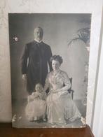 Statieportret Koningin Wilhelmina Prins Hendrik met Juliana, Verzamelen, Koninklijk Huis en Royalty, Ophalen of Verzenden, Gebruikt