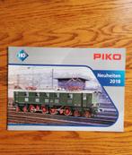 Piko neuheiten folder 2018, Ophalen of Verzenden, Nieuw, Gelijkstroom of Wisselstroom, Boek, Tijdschrift of Catalogus