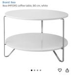 Ikea imfors salontafel, Huis en Inrichting, Tafels | Salontafels, Ophalen, Gebruikt, 50 tot 100 cm, Rond