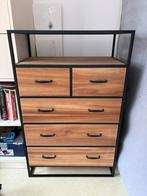 Mooie houten ladekast, Huis en Inrichting, Ophalen, Overige materialen, 5 laden of meer, 100 tot 150 cm