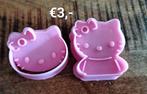Hello Kitty 3d uitsteker, Hobby en Vrije tijd, Taarten en Cupcakes maken, Ophalen of Verzenden, Zo goed als nieuw, Taarten of Cupcakes