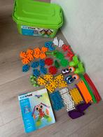 Kid K'nex Bouwset in Groene Opbergdoos, Kinderen en Baby's, Speelgoed | Bouwstenen, Ophalen of Verzenden, Zo goed als nieuw, K'nex