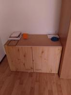 Houten kast met 2 planken, Minder dan 100 cm, 25 tot 50 cm, Overige houtsoorten, Simpel