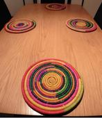 35x Handgemaakte Raffia Onderzetters - Vrolijk & Uniek!, Huis en Inrichting, Woonaccessoires | Onderzetters, Ophalen of Verzenden