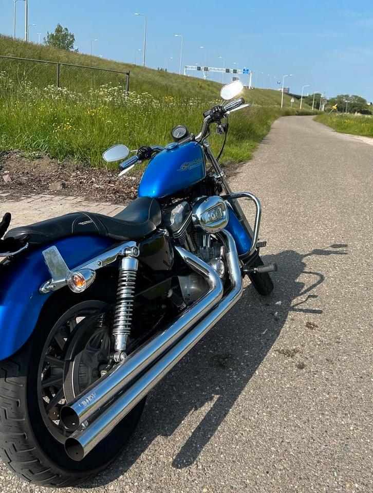 Harley Davidson Sportster 883cc 25KW A2 maar 9000KM, Motoren, Motoren | Harley-Davidson, Particulier, Chopper, 12 t/m 35 kW, 2 cilinders