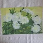 @chrysanten,  gouache, 46,5cm x 30cm, 2007@, Ophalen of Verzenden