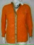 NIEUW pracht oranje blouse merk Studio maat 42, Nieuw, Studio, Oranje, Maat 42/44 (L)