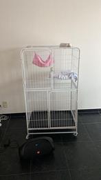 Kittens  kooi op wielen hok ren, Dieren en Toebehoren, Vogels | Hokken en Kooien, Ophalen, Zo goed als nieuw, Aluminium, Vogelkooi