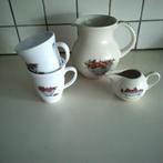 Jet servies aardbeien, Huis en Inrichting, Keuken | Servies, Ophalen of Verzenden, Zo goed als nieuw, Overige stijlen, Kop(pen) en/of Schotel(s)