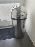 Afvalemmer prullenbak brabantia 50liter push bin, Ophalen, Gebruikt, 50 tot 75 cm, 40 liter of meer