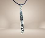 Prachtige zilver lange CELTIC KNOT Keltische knoop hanger!, Overige voorstellingen, Verzenden, Nieuw, X