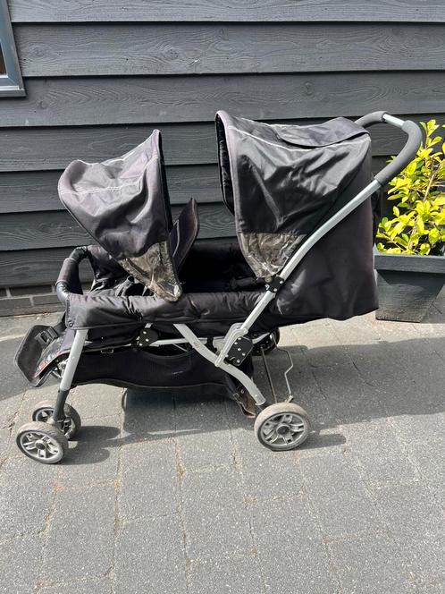 Duowagen van het merk Kees, Kinderen en Baby's, Tweelingen en Meerlingen, Zo goed als nieuw, Kinderwagen of Buggy, Ophalen of Verzenden