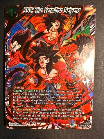 Dragon ball super, ss4 the vermilion saiyens NM beschikbaar voor biedingen