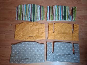 stokke tripp trapp kussenset stoelverkleiner eventueel 3x beschikbaar voor biedingen