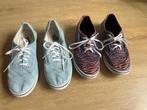 Vans 2x maat 41 blauw groen & paars roze zwart tijger motief, Blauw, Ophalen of Verzenden, Vans, Sneakers of Gympen