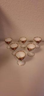 Royal albert old country roses 6x zeldzame eierdopjes, Antiek en Kunst, Ophalen of Verzenden