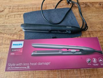 Philips Stijltang 5000 Serie - Zo goed als nieuw! beschikbaar voor biedingen
