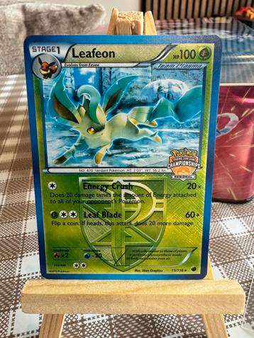 Leafeon Plasma Freeze 11/116 Orange Championship Stamp NM beschikbaar voor biedingen