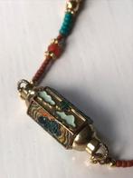 Ketting bijoux nieuw hip trendy goudkleurig kettingkje, Ophalen of Verzenden, Gebruikt, Overige materialen